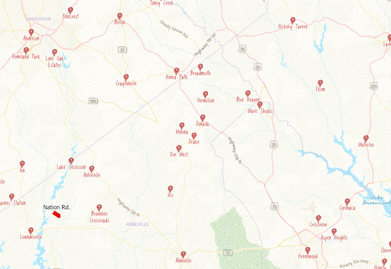 Abbeville, 0 , 0 ,0,Land,Active,0,1215